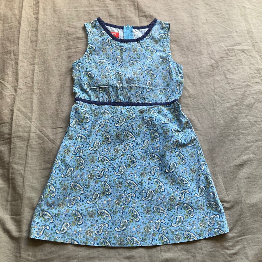 Vintage ESPRIT Girls Paisley Dress